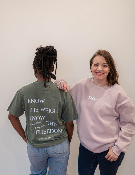 KNOW the Weight. KNOW the Freedom Sweatshirt