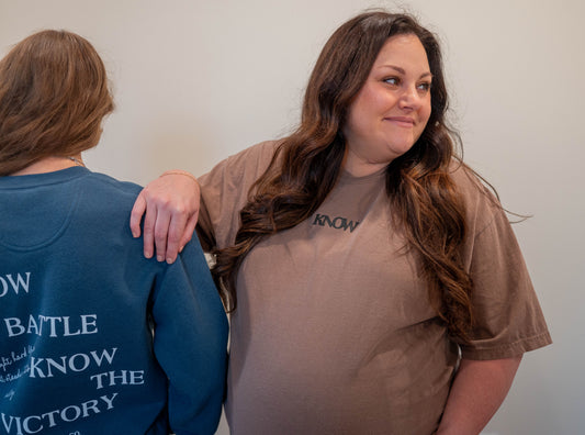 KNOW the Battle KNOW the Victory Sweatshirt