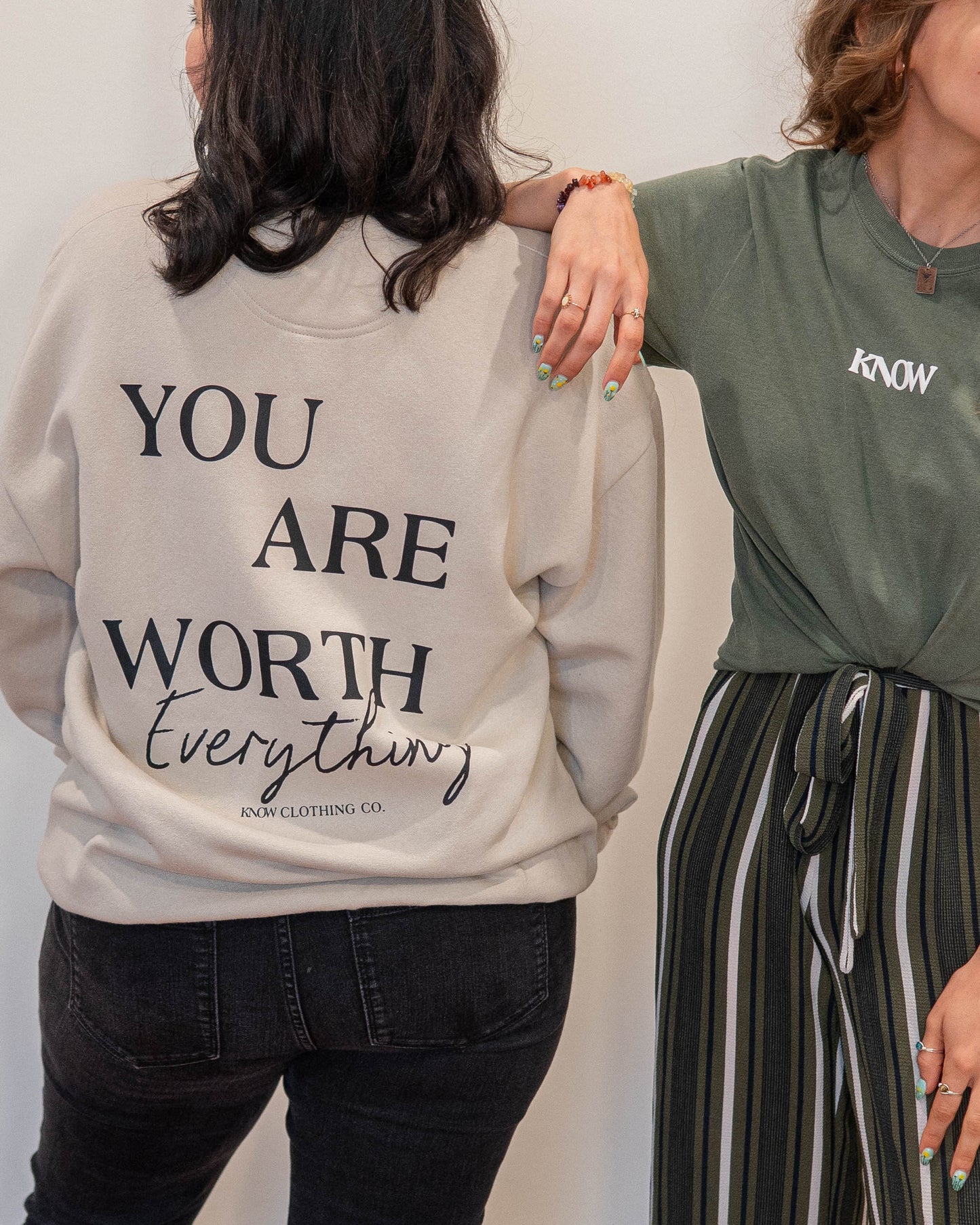 You Are Worth Everything - Self-Love Sweatshirt